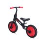 Lorelli - Bicicleta de echilibru 2in1, RUNNER cu pedale si roti auxiliare, Red - 3
