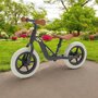 Bicicleta de echilibru, Chillafish, Charlie, Usoara, Cu ghidon si sa reglabile, Greutate 2.5 Kg, Cu roti din spuma EVA, 10 inch, Pentru 18-48 luni, Black - 13