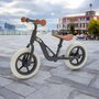 Bicicleta de echilibru, Chillafish, Charlie, Usoara, Cu ghidon si sa reglabile, Greutate 2.5 Kg, Cu roti din spuma EVA, 10 inch, Pentru 18-48 luni, Black - 4