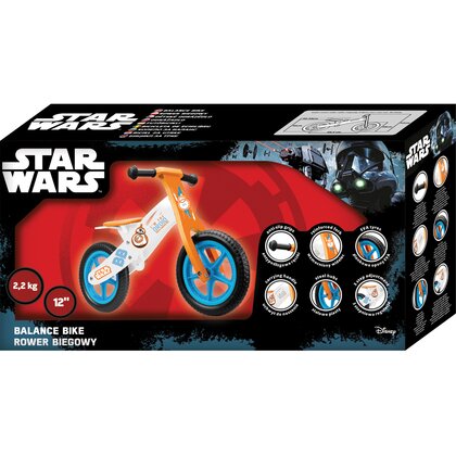Seven - Bicicleta fara pedale , Star Wars, Multicolor