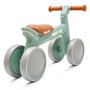 Bicicleta fara pedale, Baby Mix, Bunny Hop, Cu 4 roti, Cu sistem inovator de directie, Stabila, Pana la 25 kg, 12 luni+, Green - 4