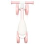 Bicicleta fara pedale, Baby Mix, Bunny Hop, Cu 4 roti, Cu sistem inovator de directie, Stabila, Pana la 25 kg, 12 luni+, Pink - 6