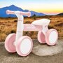 Bicicleta fara pedale, Baby Mix, Bunny Hop, Cu 4 roti, Cu sistem inovator de directie, Stabila, Pana la 25 kg, 12 luni+, Pink - 3