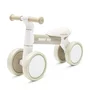 Bicicleta fara pedale, Baby Mix, Bunny Hop, Cu 4 roti, Cu sistem inovator de directie, Stabila, Pana la 25 kg, 12 luni+, Warm Grey - 1