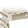 Bicicleta fara pedale, Baby Mix, Bunny Hop, Cu 4 roti, Cu sistem inovator de directie, Stabila, Pana la 25 kg, 12 luni+, Warm Grey - 8