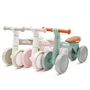Bicicleta fara pedale, Baby Mix, Bunny Hop, Cu 4 roti, Cu sistem inovator de directie, Stabila, Pana la 25 kg, 12 luni+, Warm Grey - 9