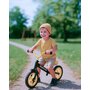 Bicicleta fara pedale, Baby Mix, Traveller, Cu manere antiderapante, Reglabila pe inaltime, Cu roti de 12 inci, Pana la 20 kg, 2-4 ani, Black/Yellow - 2