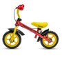 Bicicleta fara pedale, Baby Mix, Traveller, Cu manere antiderapante, Reglabila pe inaltime, Cu roti de 12 inci, Pana la 20 kg, 2-4 ani, Red/Yellow - 5