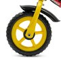 Bicicleta fara pedale, Baby Mix, Traveller, Cu manere antiderapante, Reglabila pe inaltime, Cu roti de 12 inci, Pana la 20 kg, 2-4 ani, Red/Yellow - 9