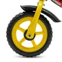 Bicicleta fara pedale, Baby Mix, Traveller, Cu manere antiderapante, Reglabila pe inaltime, Cu roti de 12 inci, Pana la 20 kg, 2-4 ani, Red/Yellow - 9