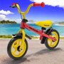 Bicicleta fara pedale, Baby Mix, Traveller, Cu manere antiderapante, Reglabila pe inaltime, Cu roti de 12 inci, Pana la 20 kg, 2-4 ani, Red/Yellow - 2