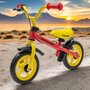 Bicicleta fara pedale, Baby Mix, Traveller, Cu manere antiderapante, Reglabila pe inaltime, Cu roti de 12 inci, Pana la 20 kg, 2-4 ani, Red/Yellow - 3