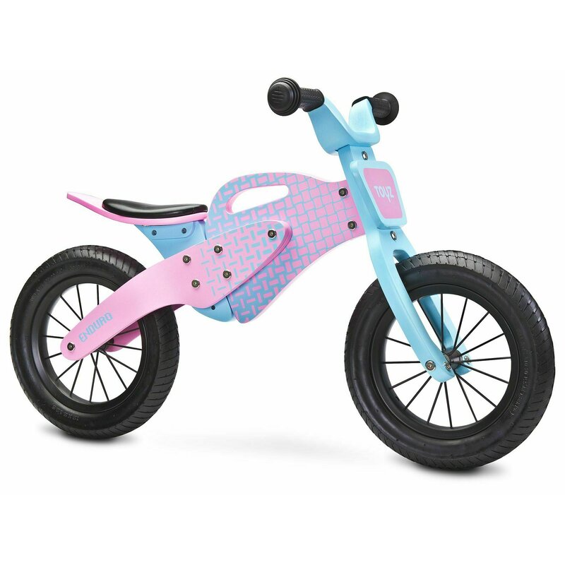 Toyz - bicicleta fara pedale enduro, roz