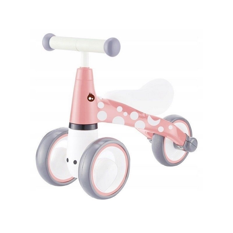 Ecotoys - bicicleta fara pedale flamingo, roz