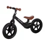 Bicicleta fara pedale, Free2Move, Cool Bike, Cu ghidon si sa reglabile, Roti din EVA, Pana in 30 Kg, Roti 12 inch, 24 luni+, Black - 1