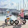 Bicicleta fara pedale, Free2Move, Cool Bike, Cu ghidon si sa reglabile, Roti din EVA, Pana in 30 Kg, Roti 12 inch, 24 luni+, Verde - 5