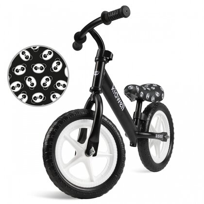Kidwell - Bicicleta fara pedale Rebel Panda, 12 