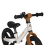 Bicicleta fara pedale, Lionelo, Toni, Cu ghidon si sa reglabile, Ultra usoara, 2.8 Kg, 18 luni+, Sustine 30 kg, Conform cu standardul EN71-1/2/3, Certificata TUV SUD, Bej - 9