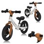 Bicicleta fara pedale, Lionelo, Toni, Cu ghidon si sa reglabile, Ultra usoara, 2.8 Kg, 18 luni+, Sustine 30 kg, Conform cu standardul EN71-1/2/3, Certificata TUV SUD, Bej - 12