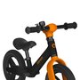 Bicicleta fara pedale, Lionelo, Toni, Cu ghidon si sa reglabile, Ultra usoara, 2.8 Kg, 18 luni+, Sustine 30 kg, Conform cu standardul EN71-1/2/3, Certificata TUV SUD, Portocaliu - 9