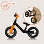 Bicicleta fara pedale, Lionelo, Toni, Cu ghidon si sa reglabile, Ultra usoara, 2.8 Kg, 18 luni+, Sustine 30 kg, Conform cu standardul EN71-1/2/3, Certificata TUV SUD, Portocaliu - 14