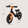 Bicicleta fara pedale, Lionelo, Toni, Cu ghidon si sa reglabile, Ultra usoara, 2.8 Kg, 18 luni+, Sustine 30 kg, Conform cu standardul EN71-1/2/3, Certificata TUV SUD, Portocaliu - 19