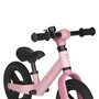 Bicicleta fara pedale, Lionelo, Toni, Cu ghidon si sa reglabile, Ultra usoara, 2.8 Kg, 18 luni+, Sustine 30 kg, Conform cu standardul EN71-1/2/3, Certificata TUV SUD, Roz - 9