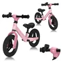 Bicicleta fara pedale, Lionelo, Toni, Cu ghidon si sa reglabile, Ultra usoara, 2.8 Kg, 18 luni+, Sustine 30 kg, Conform cu standardul EN71-1/2/3, Certificata TUV SUD, Roz - 12