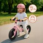 Bicicleta fara pedale, Lionelo, Toni, Cu ghidon si sa reglabile, Ultra usoara, 2.8 Kg, 18 luni+, Sustine 30 kg, Conform cu standardul EN71-1/2/3, Certificata TUV SUD, Roz - 13