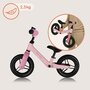 Bicicleta fara pedale, Lionelo, Toni, Cu ghidon si sa reglabile, Ultra usoara, 2.8 Kg, 18 luni+, Sustine 30 kg, Conform cu standardul EN71-1/2/3, Certificata TUV SUD, Roz - 14