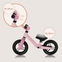 Bicicleta fara pedale, Lionelo, Toni, Cu ghidon si sa reglabile, Ultra usoara, 2.8 Kg, 18 luni+, Sustine 30 kg, Conform cu standardul EN71-1/2/3, Certificata TUV SUD, Roz - 15
