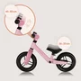Bicicleta fara pedale, Lionelo, Toni, Cu ghidon si sa reglabile, Ultra usoara, 2.8 Kg, 18 luni+, Sustine 30 kg, Conform cu standardul EN71-1/2/3, Certificata TUV SUD, Roz - 15