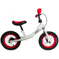 Bicicleta fara pedale R-Sport R3 - Alb - Rosu, Resigilat