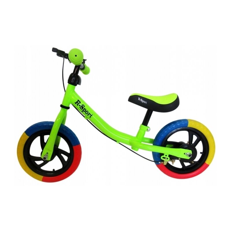 Bicicleta Fara Pedale Bebelusi 44 R-Sport - Bicicleta fara pedale R6, 12 , Verde