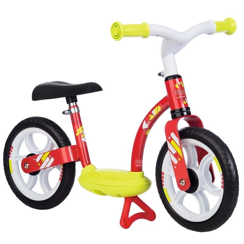 Smoby - bicicleta fara pedale comfort, rosu