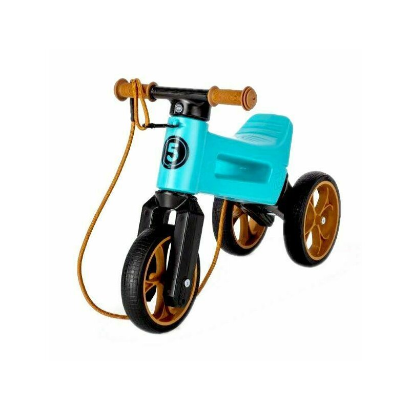 Funny wheels rider - bicicleta fara pedale supersport, 10 , 2 in 1, albastru