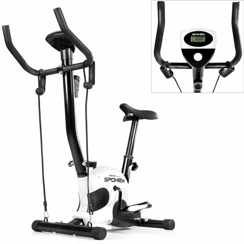 Dhs - Bicicleta fitness mecanica ONEGO PRO cu corzi