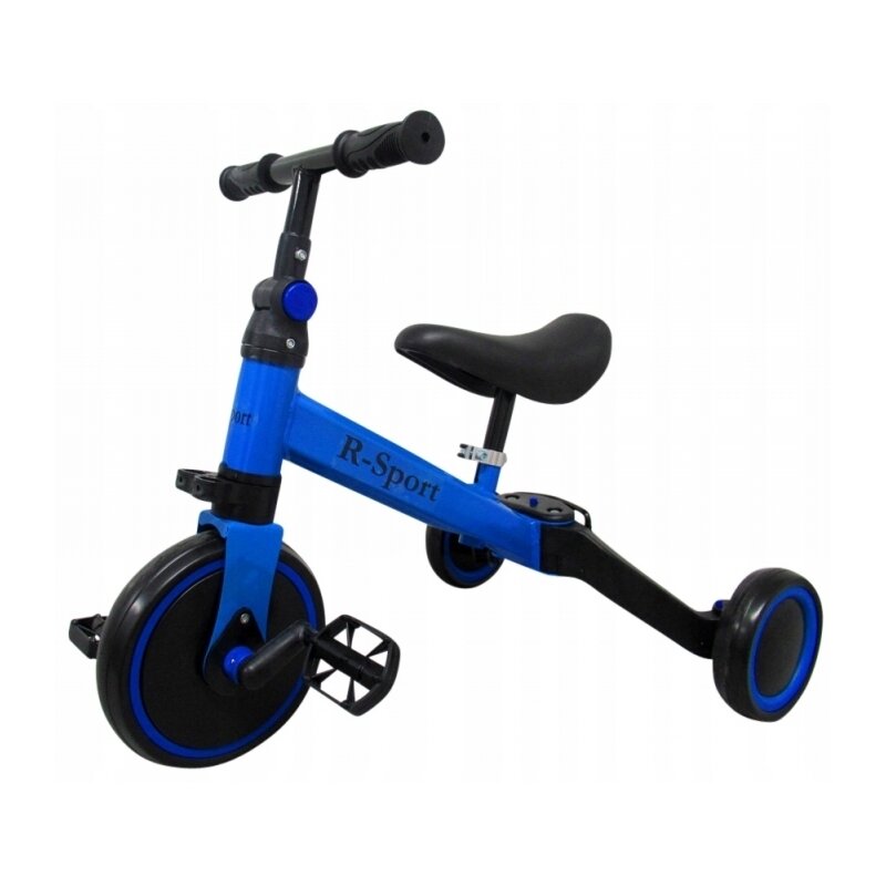 R-sport - bicicleta multifunctionala 4 in 1 cu pedale detasabile p8 - albastru