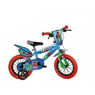 Dino Bikes - Bicicleta cu pedale 414U-PJ , Disney Pj Masks, 14 