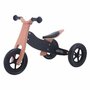Bicicleta/tricicleta fara pedale, Free2Move, Din lemn, 2 in 1, Functie de bicicleta echilibru, Sa reglabila, Manere antiderapante, Roti ajustabile, 18 luni - 3 ani, Conform cu standardele europene EN71-1;2018, EN71-2:2020, EN71-3:2021, Brown Black