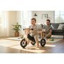 Bicicleta/tricicleta fara pedale, Free2Move, Din lemn, 2 in 1, Functie de bicicleta echilibru, Sa reglabila, Manere antiderapante, Roti ajustabile, 18 luni - 3 ani, Conform cu standardele europene EN71-1;2018, EN71-2:2020, EN71-3:2021, Brown Black - 2