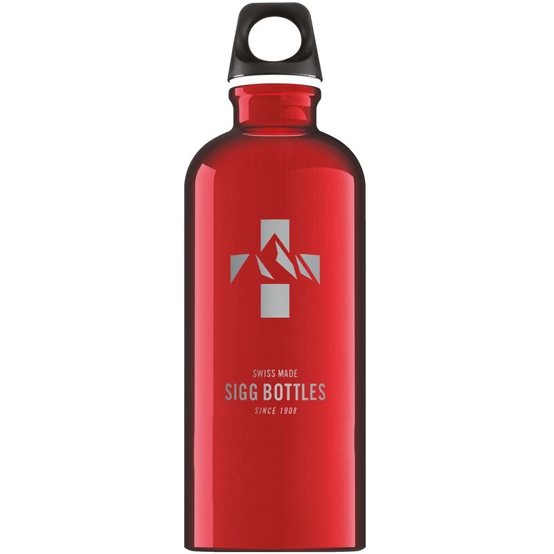 Sigg - Bidon Mountain Red 600 ml din Aluminiu, Rosu