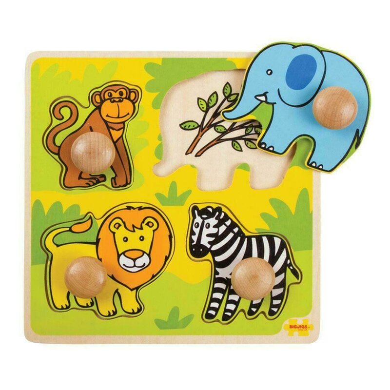 BigJigs - Primul meu puzzle Safari