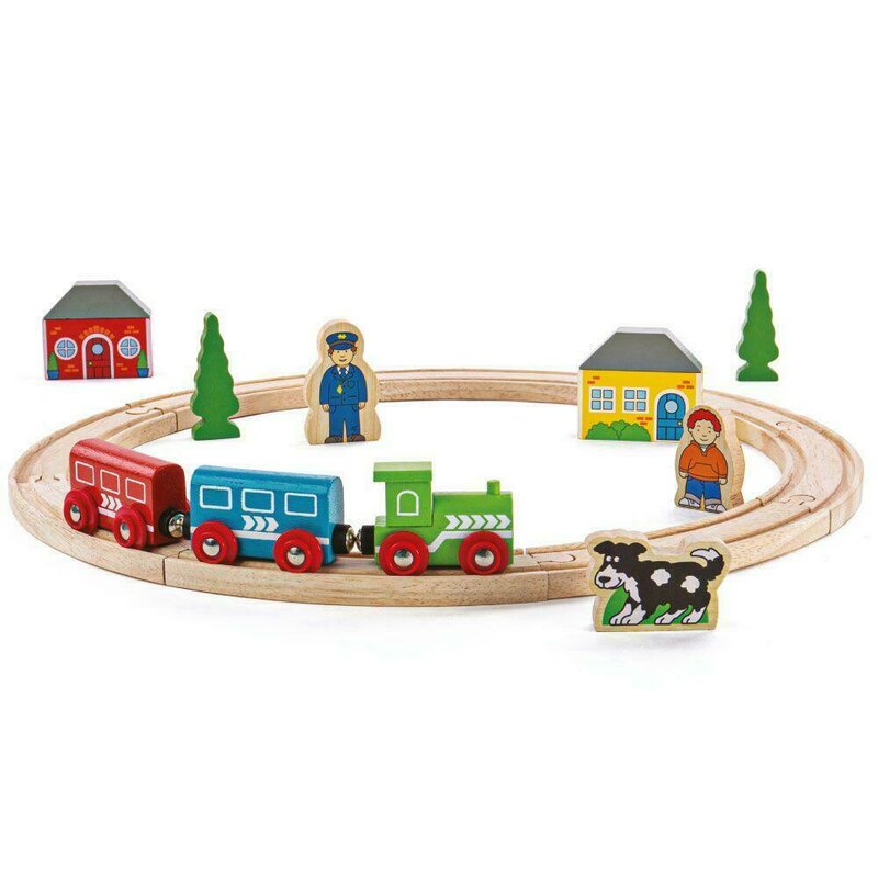 Bigjigs - primul meu tren - set