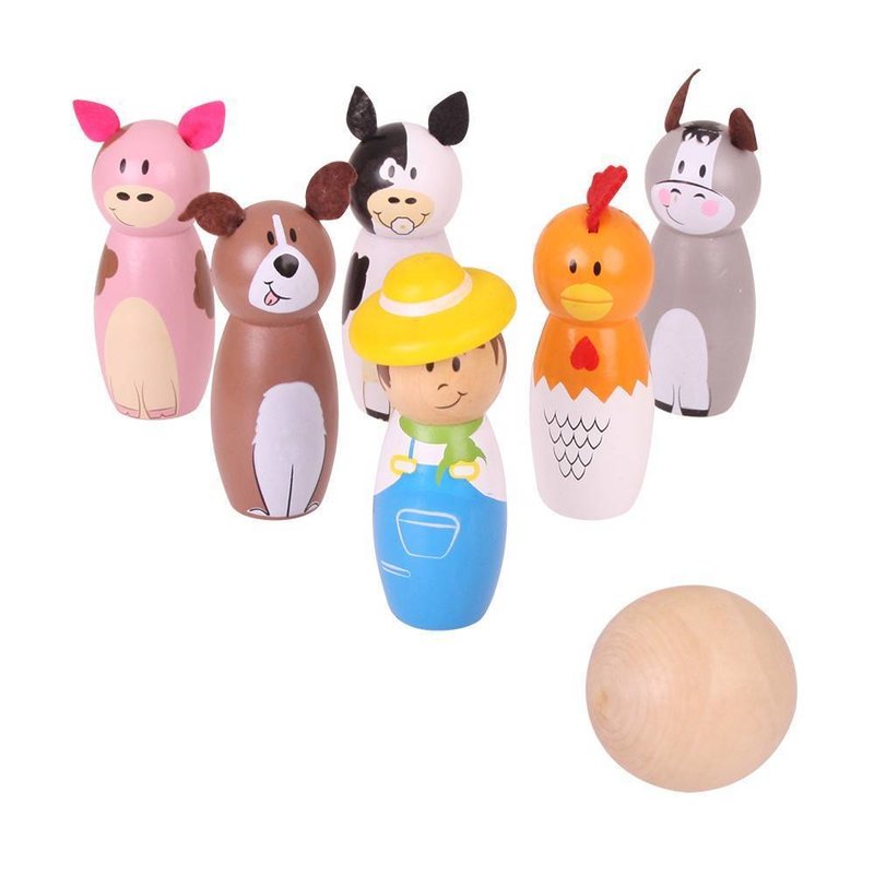 Bigjigs - set popice animale de la ferma