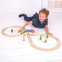 BigJigs - Set tren cu cale ferata circulara - 7