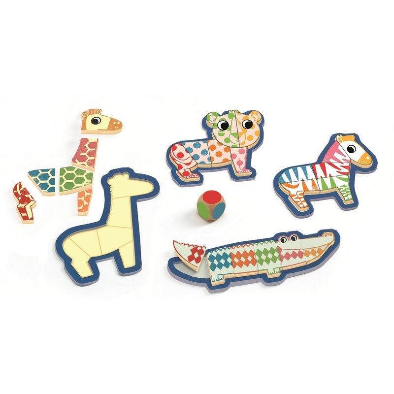 Djeco - puzzle din lemn bingonimo