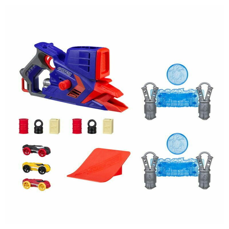 Hasbro - set de joaca blaster rapid flashfury nitro, multicolor