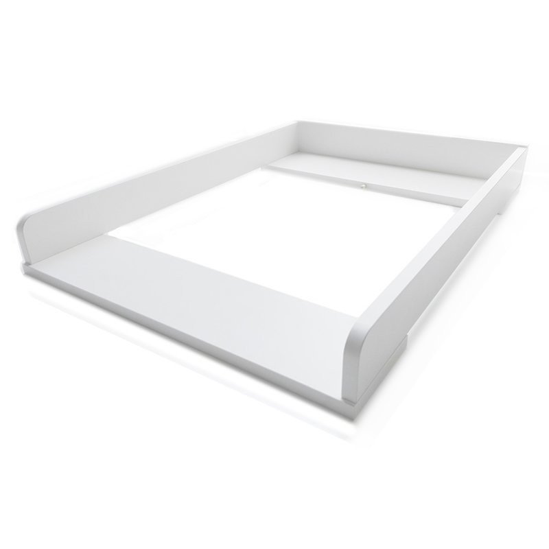 Klups - Blat alb pentru comoda de infasat Sofie Alb-Natur, 54x74 cm