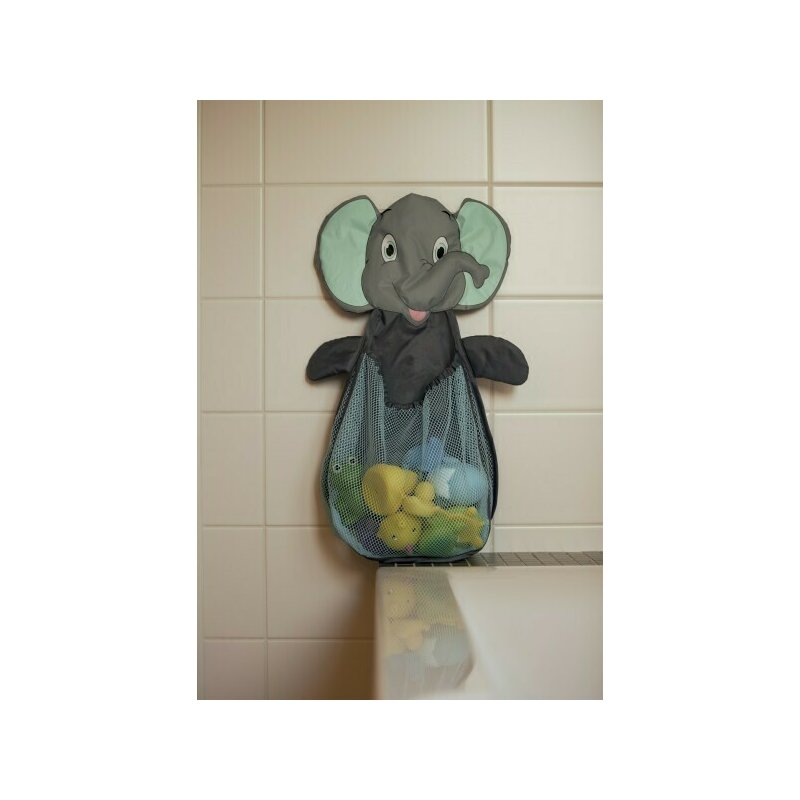 Bo Jungle - Plasa elefant pentru depozitare jucarii de baie